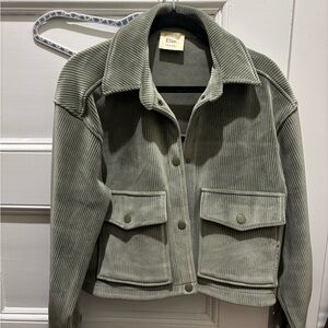 Tahari Sage Corduroy Utility Jacket